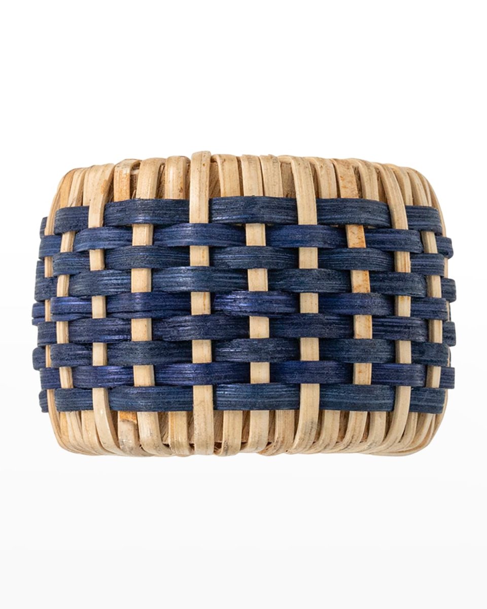 Woven Napkin Ring - Navy